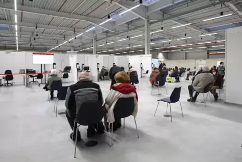 Im Impfzentrum Wörth wurde über 110.000 Mal geimpft. 