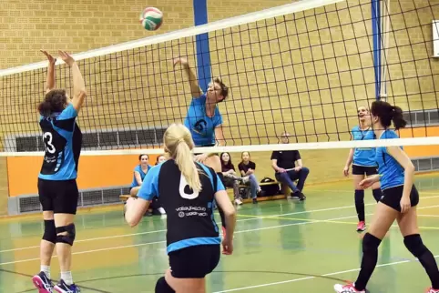 Erfolg am Netz: Die Volleyballerinnen der TuS Alsenz sind zurzeit gut in Form. 