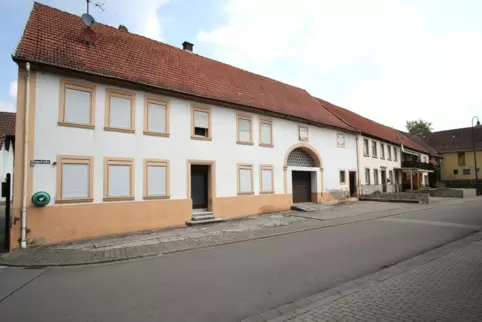 Das Haus, das vor dem Abriss steht.