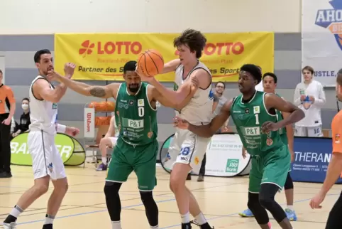 Die BIS Baskets Speyer, hier gegen Koblenz, sind am Wochenende Favorit beim Gastspiel in München. 