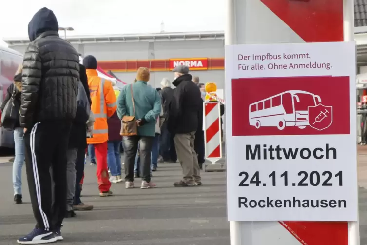 Nach der Impfung ist vor der Imfpung: N&auml;chste Woche macht der Bus Station in Rockenhausen. 
