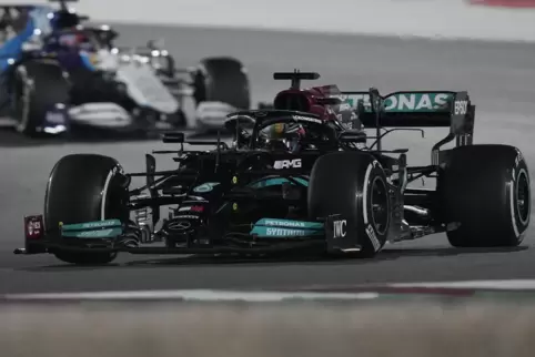 Lewis Hamilton und sein Mercedes-Bolide sind rechtzeitig zum Saisonfinale in Topform.