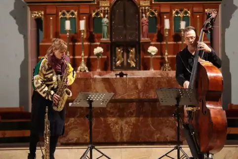 Alexandra Lehmler und Matthias Debus