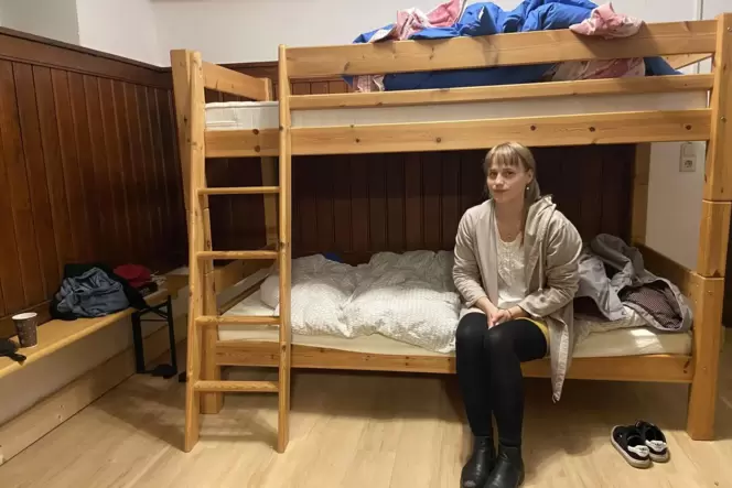 Seit Beginn des Semesters übernachtet Henrike in der Notunterkunft. Seit Beginn des Semesters übernachtet Henrike in der Notunterkunft.