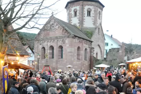 Das Weihnachtssingen in Seebach ist eine beliebte Tradition.