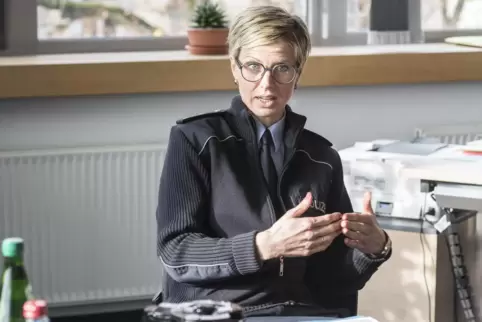 Leitet seit Oktober 2018 die Inspektion der Bundespolizei in Kaiserslautern: Sarah Deutsch. 