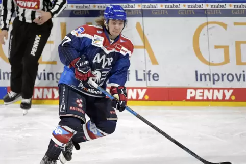 Adler Florian Elias setzte Akzente in der Offensive. 
