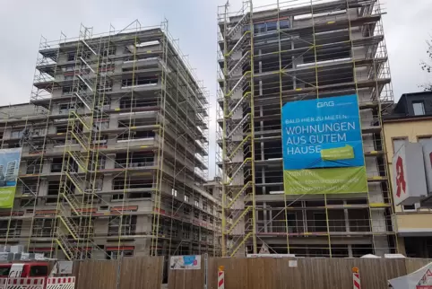 Prestige-Projekt in der Innenstadt: Dort baut die GAG das neue Bürgerhof-Entree: zwei achtgeschossige Wohn- und Geschäftsgebäude