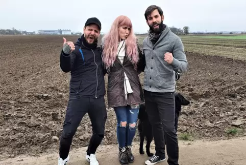 Auch wenn Florian und Charlene Gallant zurzeit mehr in Berlin anzutreffen sind – auf Mutterstadter Boden fühlen sie sich wohl. R