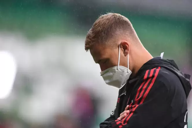 Wohl Deutschlands bekanntester Ungeimpfter: Joshua Kimmich. Wohl Deutschlands bekanntester Ungeimpfter: Joshua Kimmich.