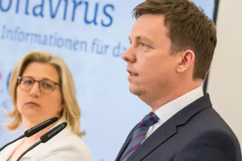 Anke Rehlinger ist die Frau an der Spitze der Saar-SPD. Amtierender Ministerpräsident ist Tobias Hans (CDU).