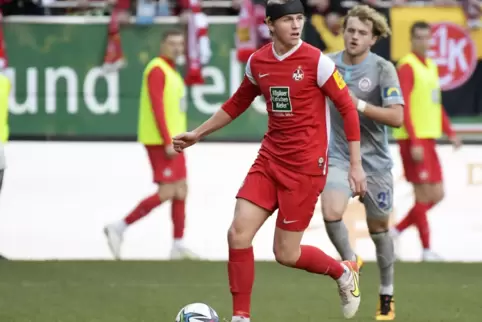 Wieder topfit: Felix Götze bereicherte das Spiel des 1. FC Kaiserslautern gegen den SV Wehen Wiesbaden sofort.