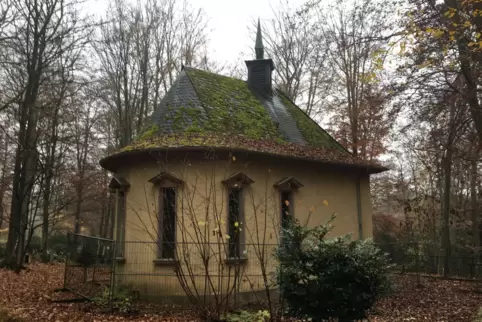 Die Huberkapelle auf dem Hauptfriedhof.