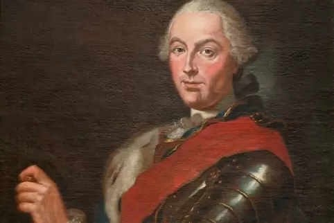 Vor 300 Jahren wurde Herzog Christian IV. von Pfalz-Zweibrücken (1722-1775) geboren. Ölgemälde aus der Ziesenis-Schule, 