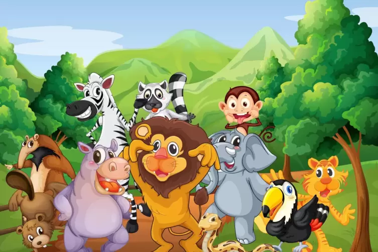 Freuen sich auf den „Karneval der Tiere“: die Zoobewohner. 