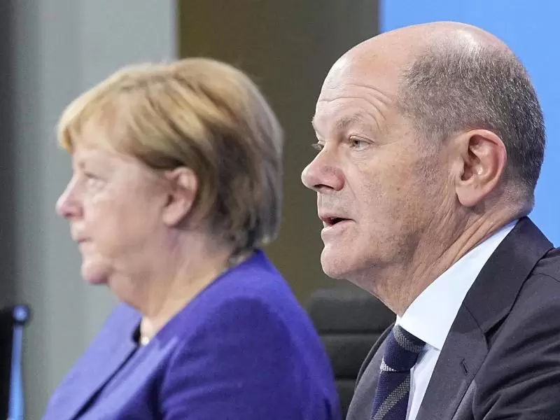 Merkel und Scholz