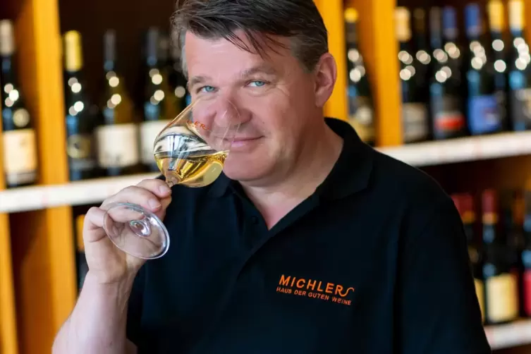 Weinsensorik-Experte Steffen Michler vom Haus der guten Weine in Bad Dürkheim.