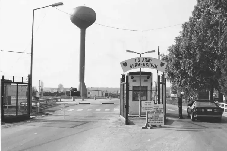 Der Eingang des Depots Ende der 70er oder Anfang der 80er Jahre. 