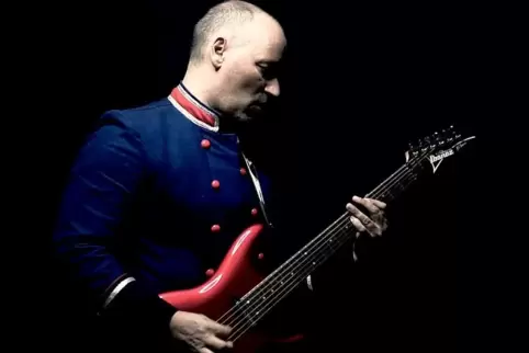 Fliegende Finger: Gitarrist Markus Pfeffer. 