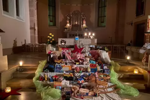 Spenden in Hagenbach in der Kirche