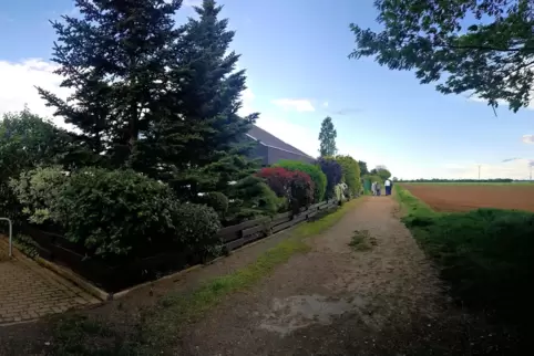 Diesen unbebauten Wirtschaftsweg am westlichen Ortsrand möchte die CDU zu einem reinen Fahrradweg machen. 