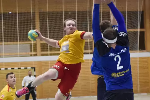 Hat einen starken Wurfarm und kann auch mit dem Hammer umgehen: Maximilian Schreiber. 