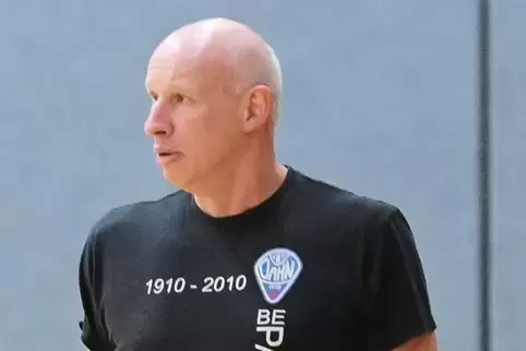 Michael Blank, Vorsitzender und Hancball-Trainer des TV Dahn. 
