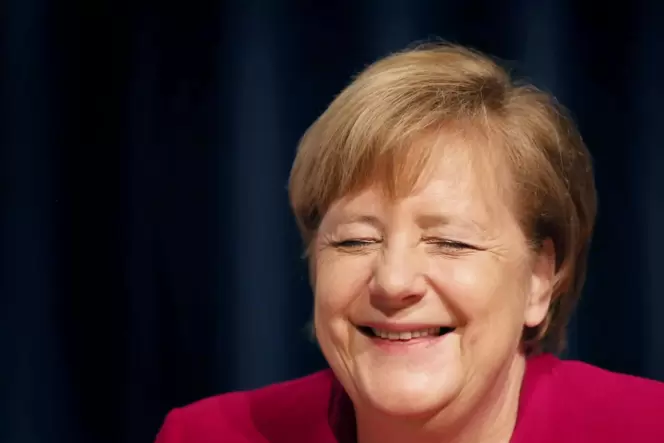 Schlagfertig und witzig: Angela Merkel.