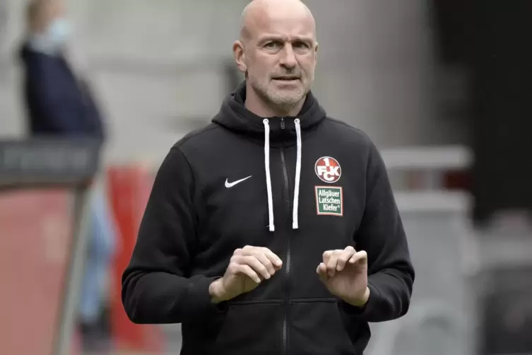 FCK-Trainer Marco Antwerpen. 