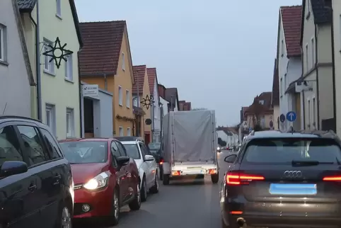 Ludwigstraße in Waldsee: Hier fahren täglich zirka 5000 Autos durch.