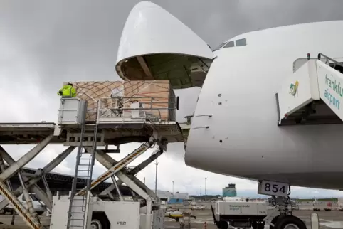Das Frachtgeschäft hat wieder zugelegt am Flughafen Hahn. 