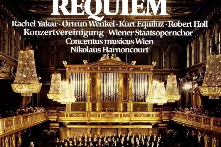 Das Cover der CD: Konzertfoto aus Wien. 