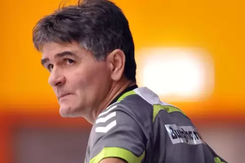 Dieses Foto von Mirko Pesic stammt von 2010, als er Trainer des Damen-Drittligisten TuS Neunkirchen war. 