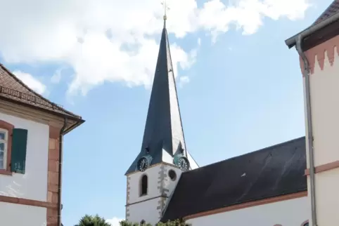 Die politische Gemeinde in Venningen ist für die Kirchturmuhr zuständig, nicht die katholische Kirchengemeinde. 