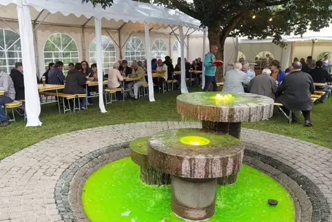 Das Dietrichinger Dorffest im Jahr 2016. 