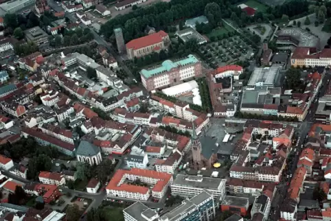 In der Innenstadt wohnen viele Zweibrücker zur Miete.