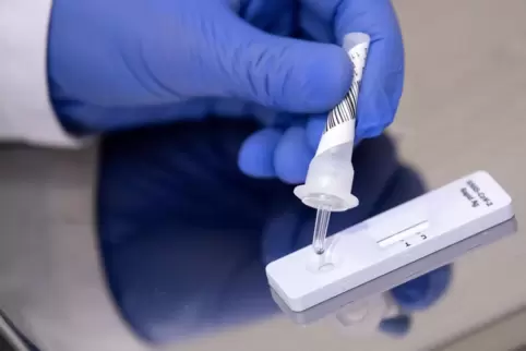 Nach wie vor ungebrochen ist die Nachfrage nach den kostenlosen Corona-Bürgertests. Größere Probleme, Nachschub an Testkits zu b