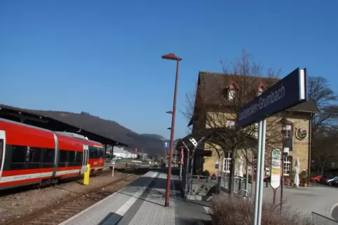 Der Bahnhof Lauterecken-Grumbach.