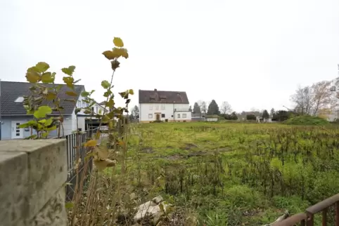 Auf dem Gelände im Dudenhofener Ortskern sollen Mehrfamilienhäuser entstehen. 