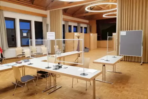 Die Impfstraße war im Dorfgemeinschaftshaus eingerichtet worden. Die Impfstraße war im Dorfgemeinschaftshaus eingerichtet worden.