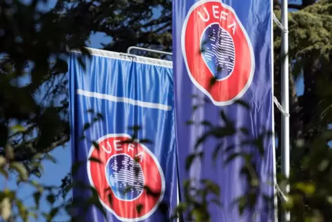 Das Hauptquartier der Uefa.