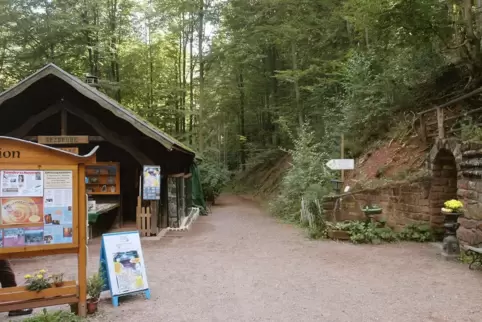 Der Vorplatz des Besucherbergwerks Nothweiler soll umgestaltet werden.