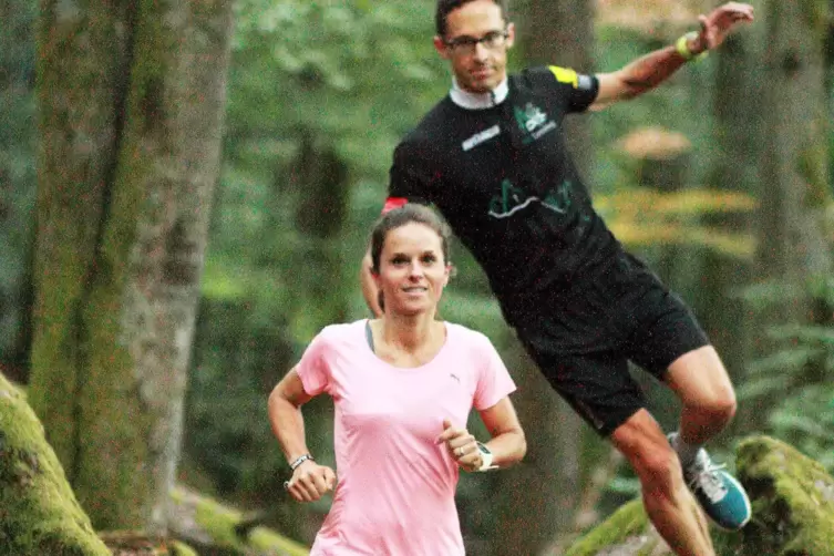 Ein Ehepaar in der deutschen Jahresbestenliste: Die Pfalzmeisterin und der Pfalzmeister im Marathon, Verena und Jens Becker aus 