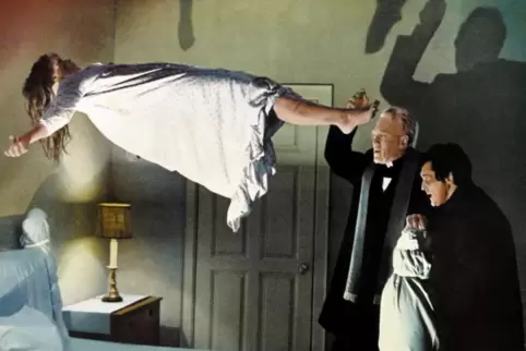 Kampf gegen den Dämon: Der Horrorfilm „Der Exorzist“ aus dem Jahr 1973 hat maßgeblich die Vorstellung von Teufelsaustreibungen g