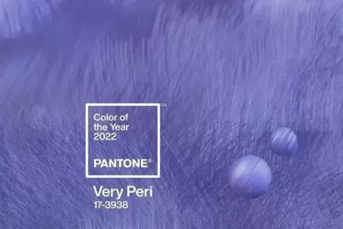 So sieht das aus: Very Peri von Pantone. So sieht das aus: Very Peri von Pantone.