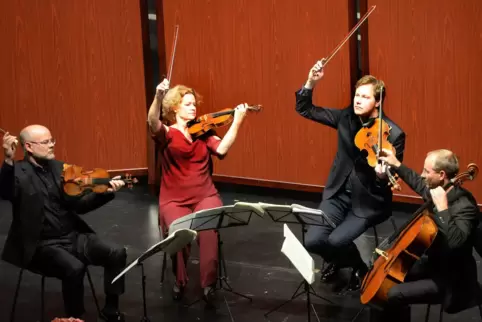 Widmet sich Musik aus Frankreich: das Neustadter Mandelring Quartett.