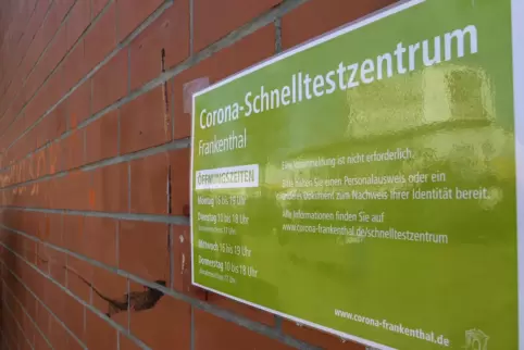 Hat als Testzentrum erst einmal ausgedient: das Funktionsgebäude am Meergartenweg. Hat als Testzentrum erst einmal ausgedient: das Funktionsgebäude am Meergartenweg.