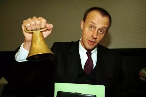 Kommender Mann: Friedrich Merz, früher. Kommender Mann: Friedrich Merz, früher.
