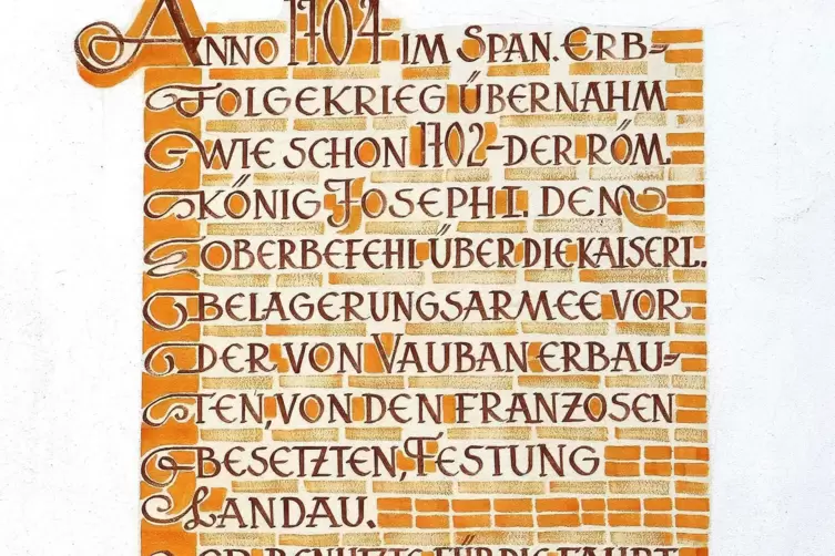 G&uuml;nther Zeuner hat ausch eine Texttafel als Erkl&auml;rung f&uuml;r Passanten angebracht. 