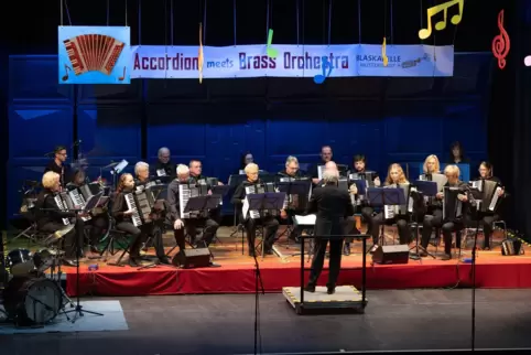 Das jüngst zusammen mit der Blaskapelle gespielte Konzert sollte eigentlich ein Neustart nach der Pandemie sein. 